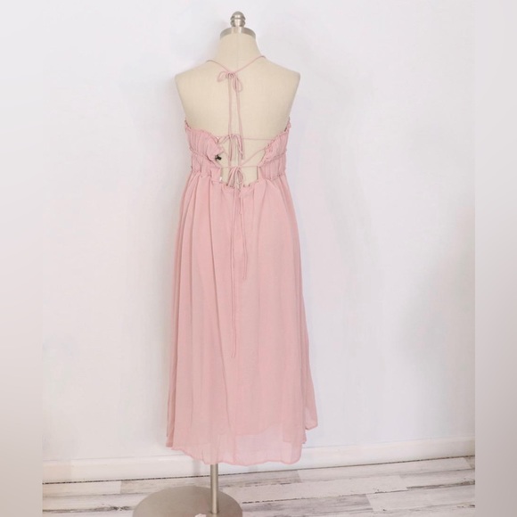 o.p.t (Anthropologie) Women's Gigi Dress Pink Large - Picture 3 of 10
